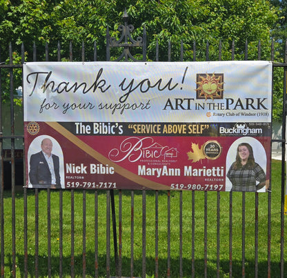 Custom Vinyl & Mesh Banner