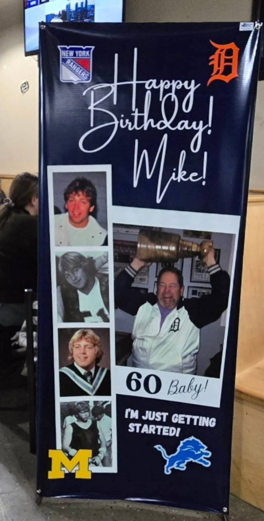 Vinyl Banner on a "X" Stand