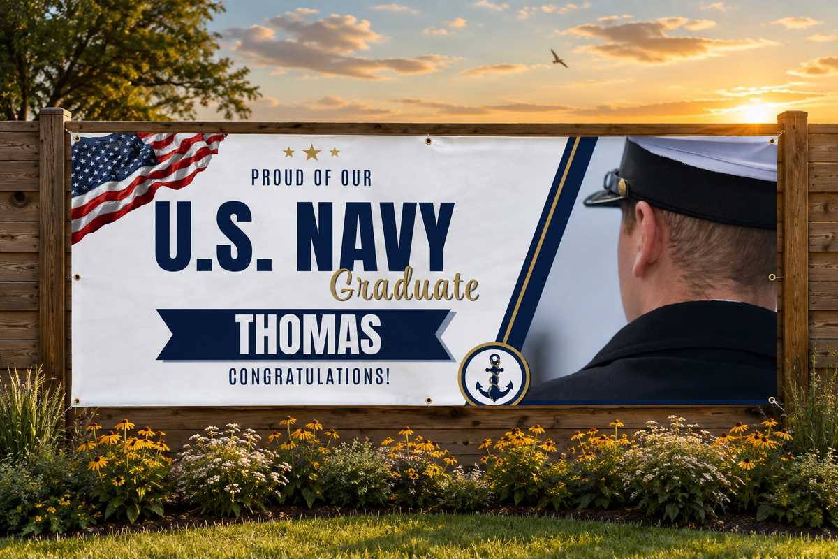 A large personalized U.S.