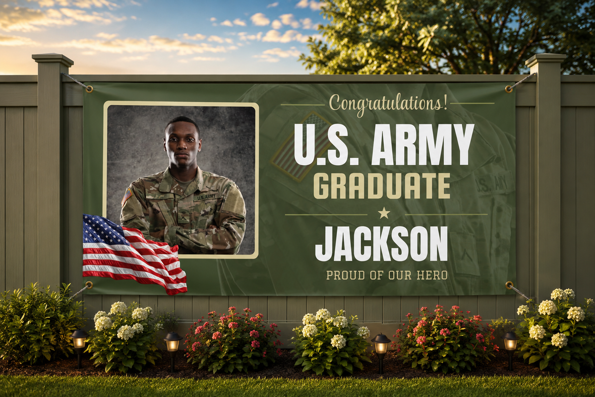 A large personalized U.S.